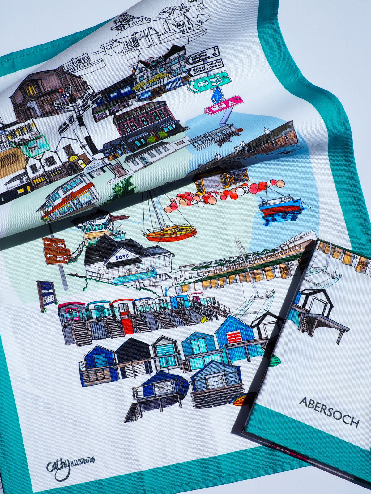 ABERSOCH TEA TOWEL
