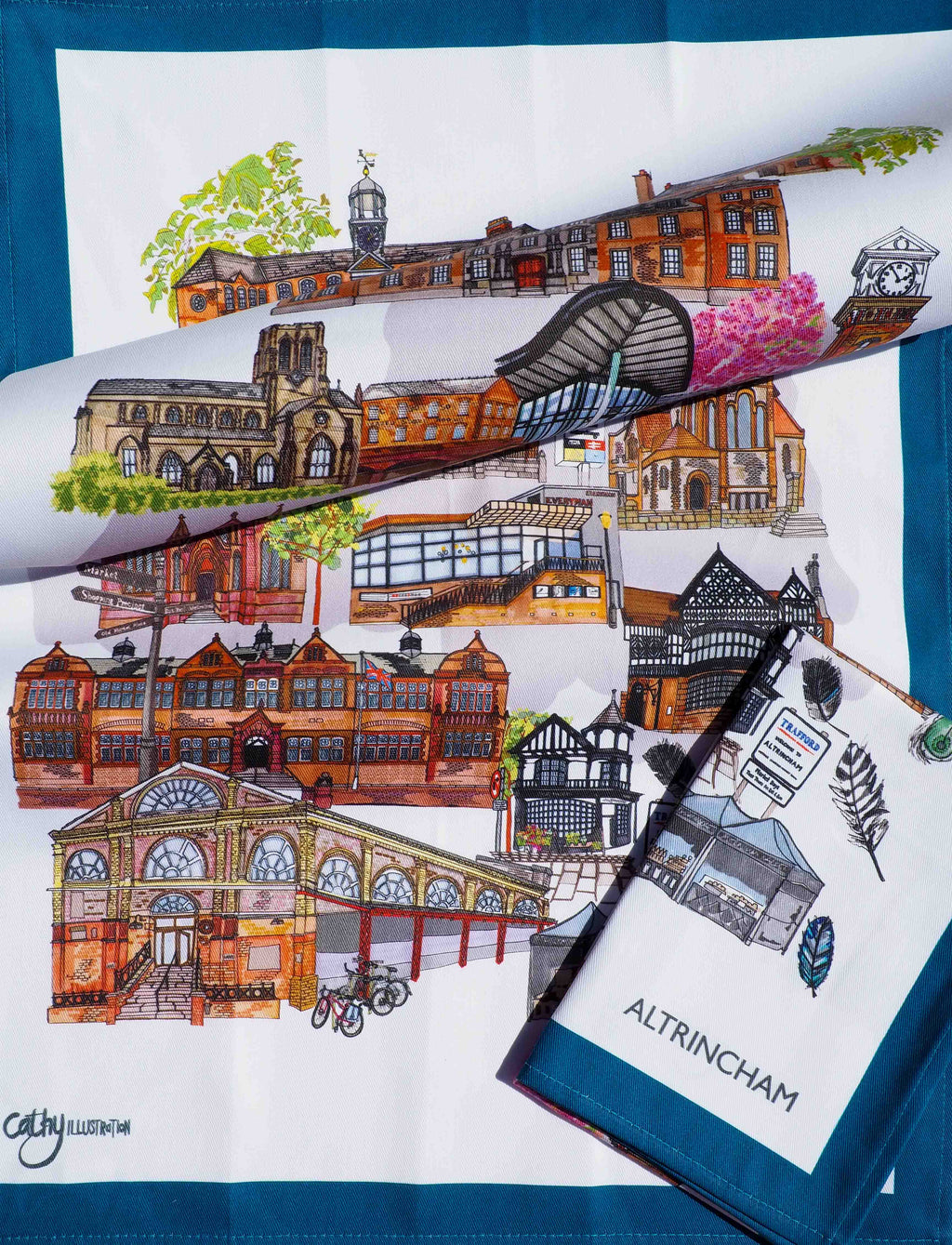 ALTRINCHAM TEA TOWEL