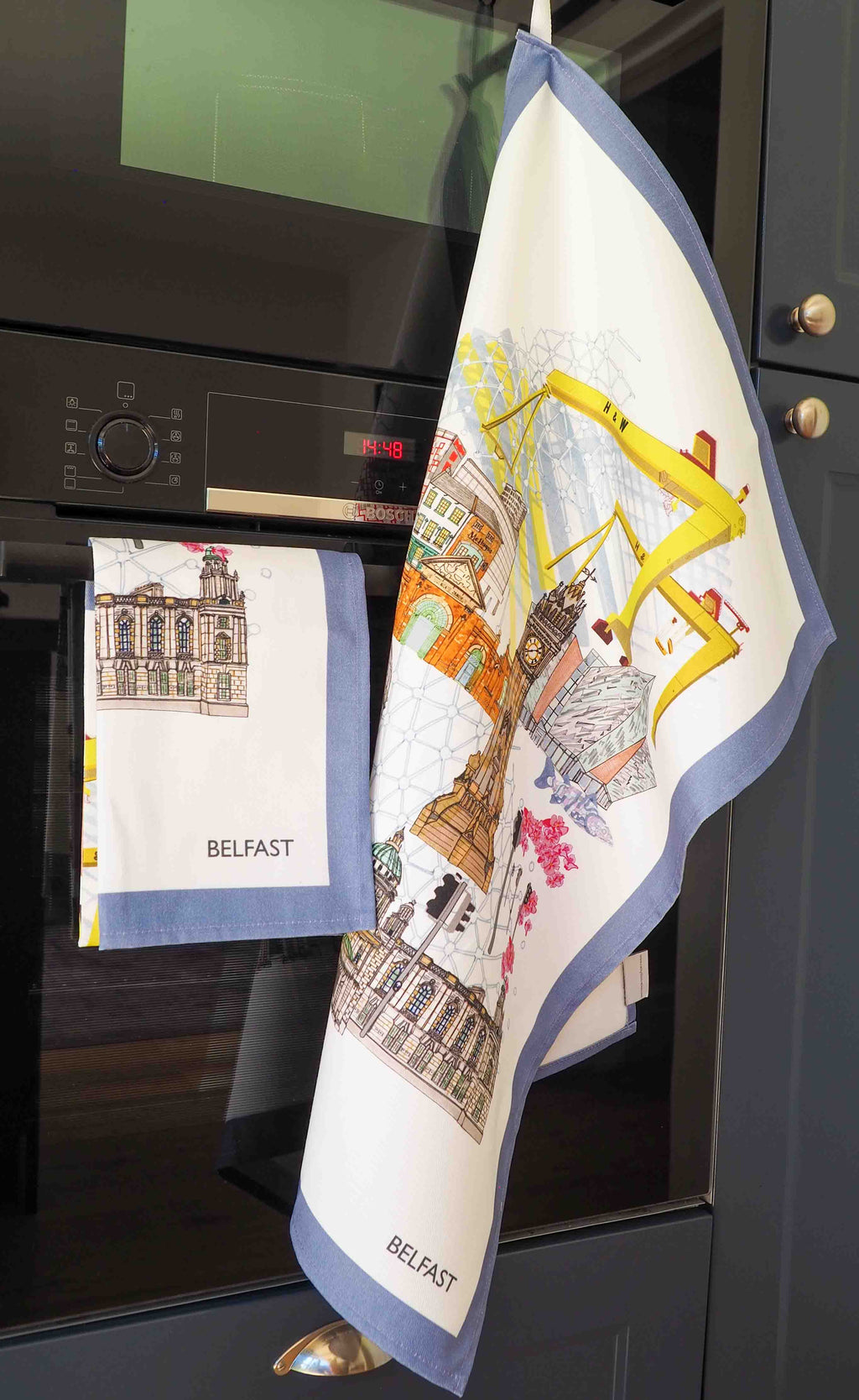 BELFAST CITY TEA TOWEL