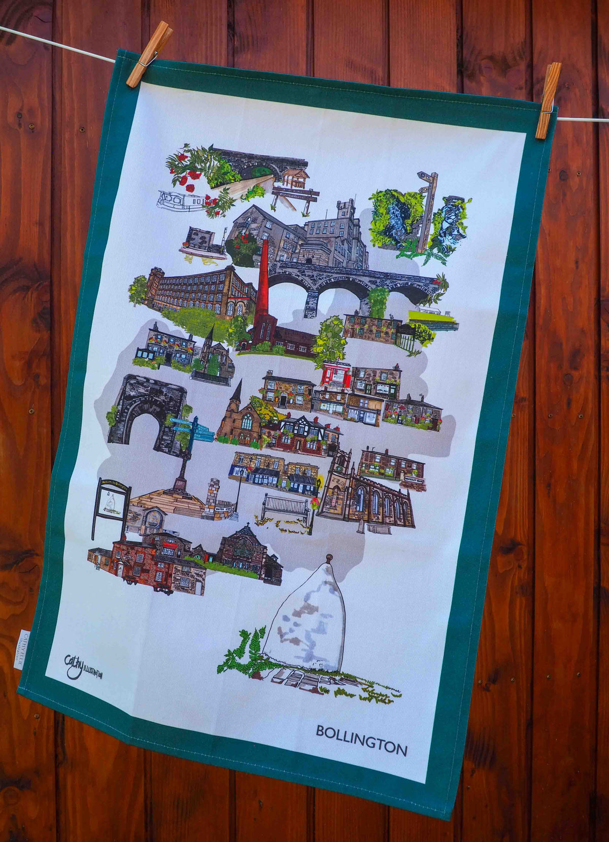 BOLLINGTON TEA TOWEL