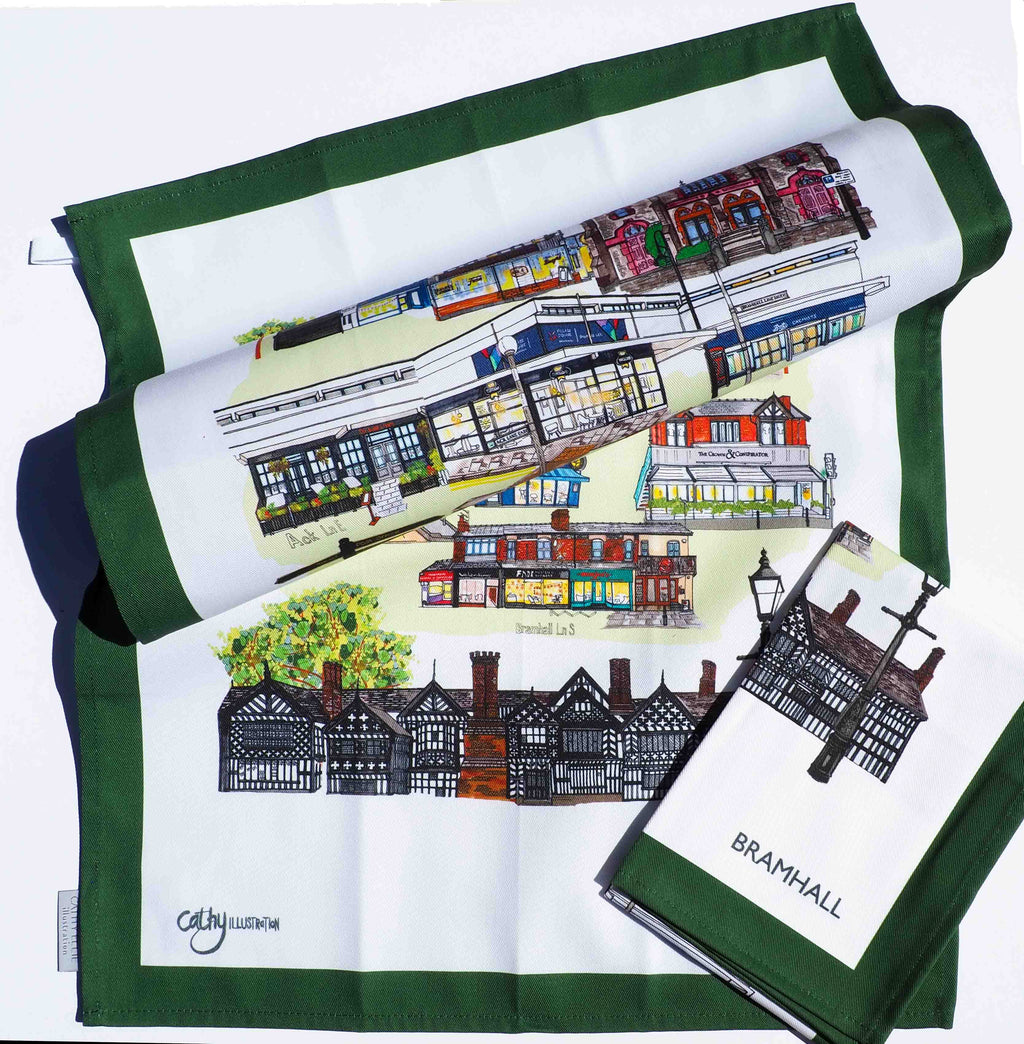 BRAMHALL TEA TOWEL