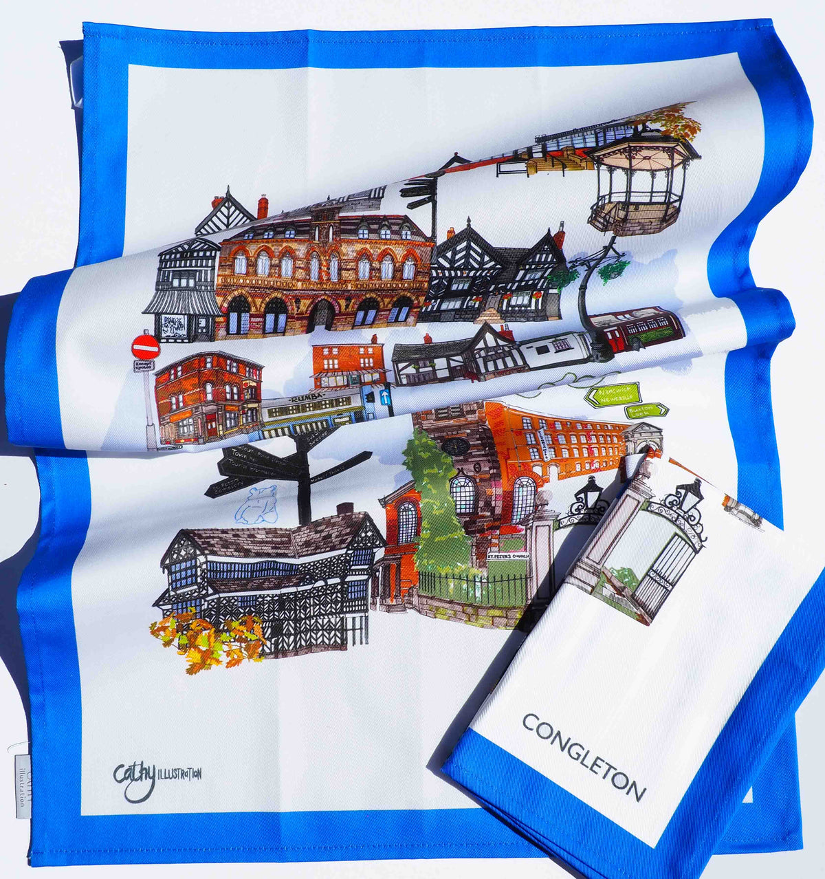 CONGLETON TEA TOWEL