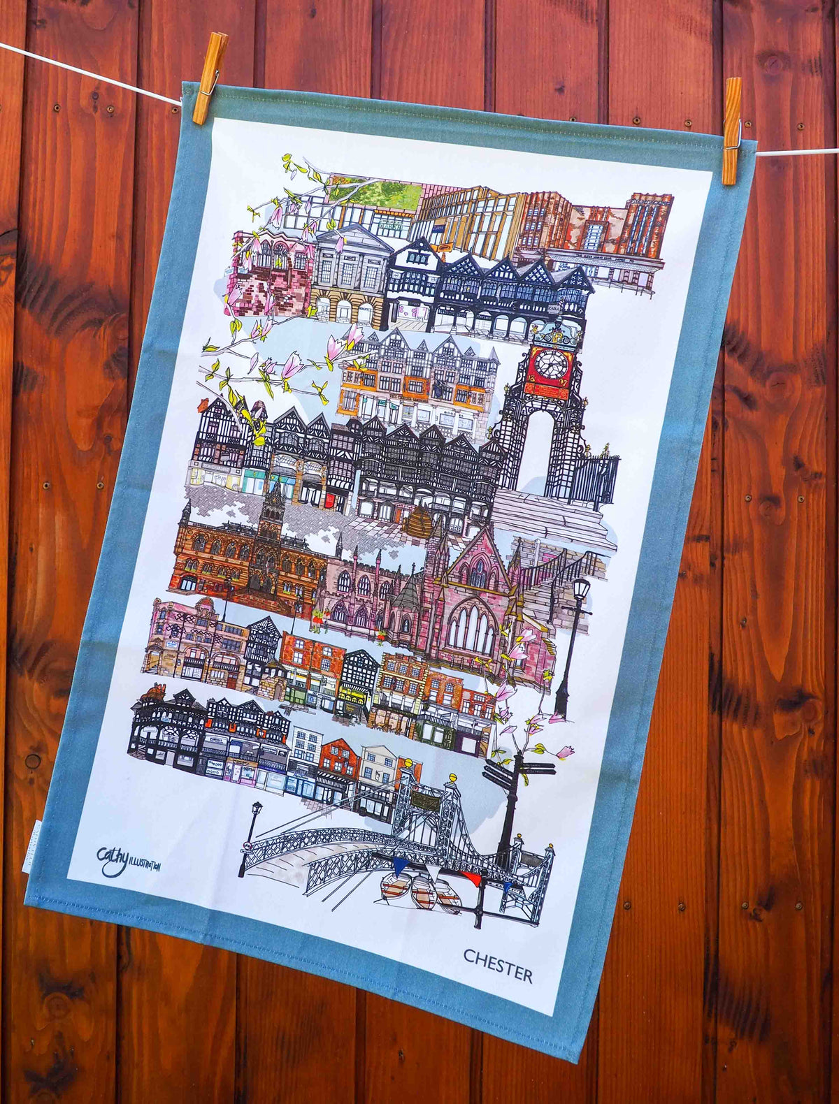 CHESTER TEA TOWEL