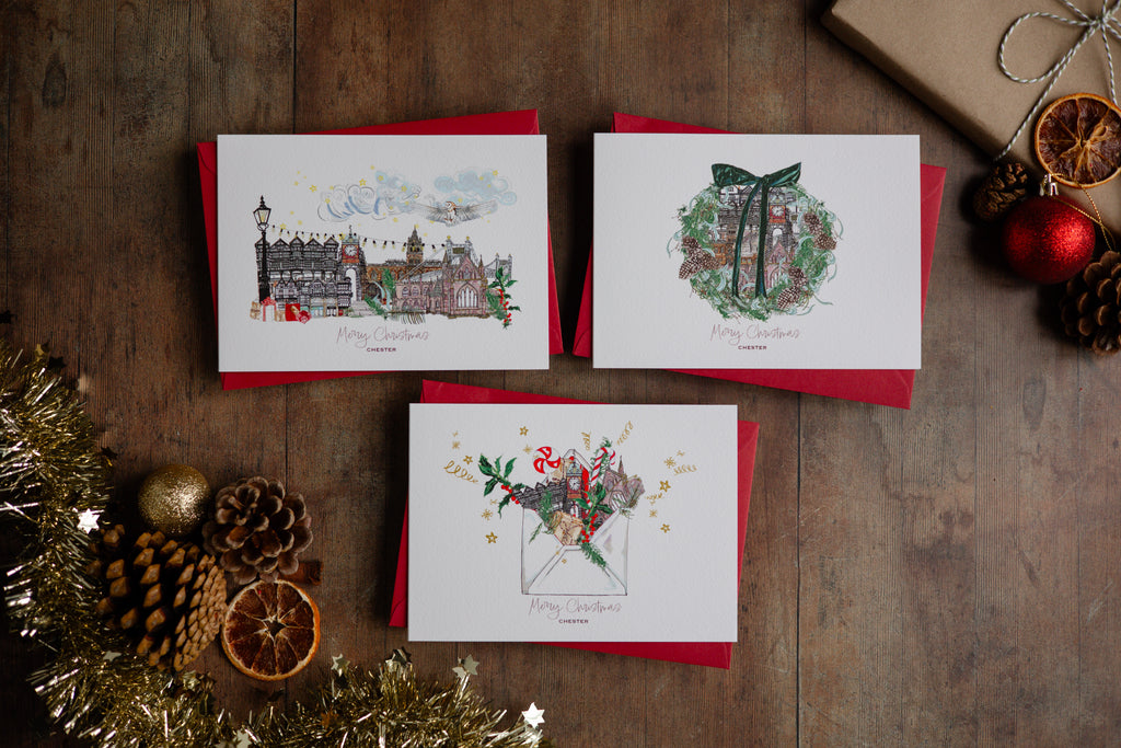 Chester Christmas Card Collection