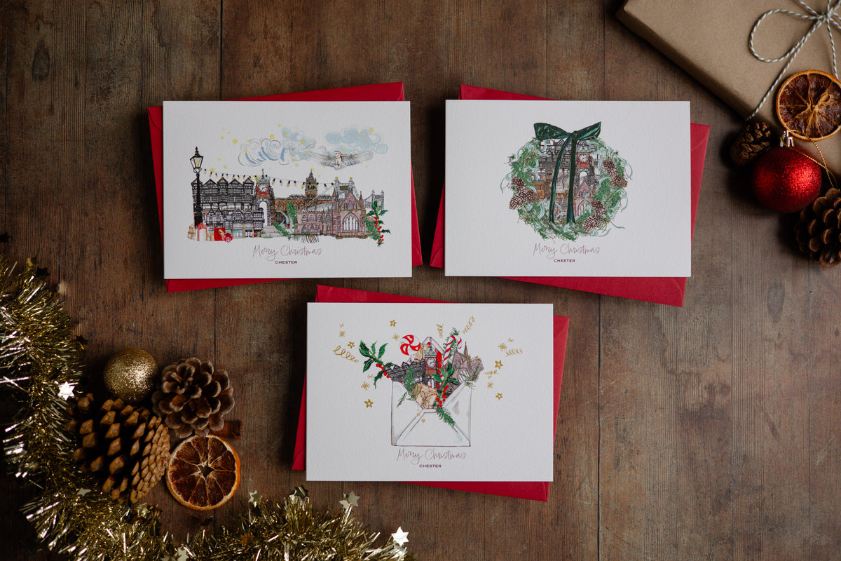 Chester Christmas Card Collection