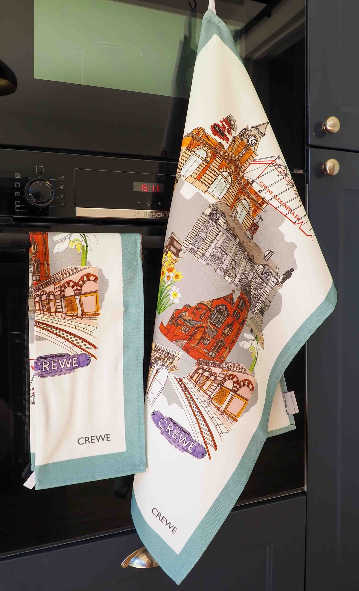 CREWE TEA TOWEL