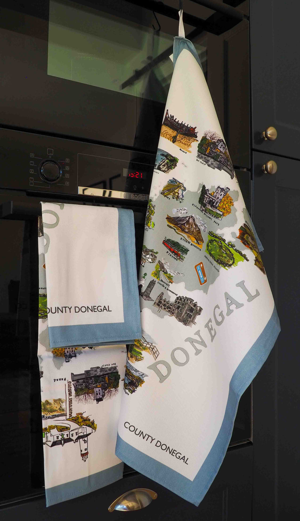 COUNTY DONEGAL TEA TOWEL