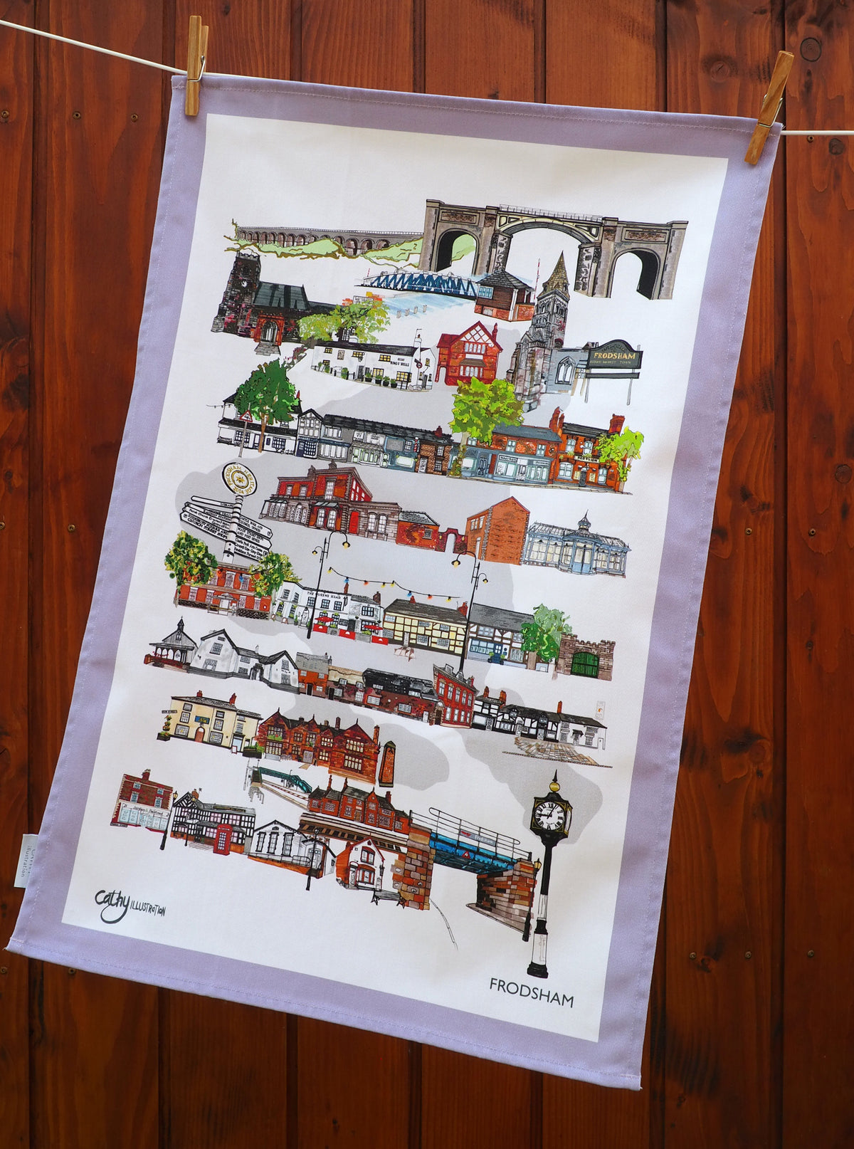 FRODSHAM TEA TOWEL