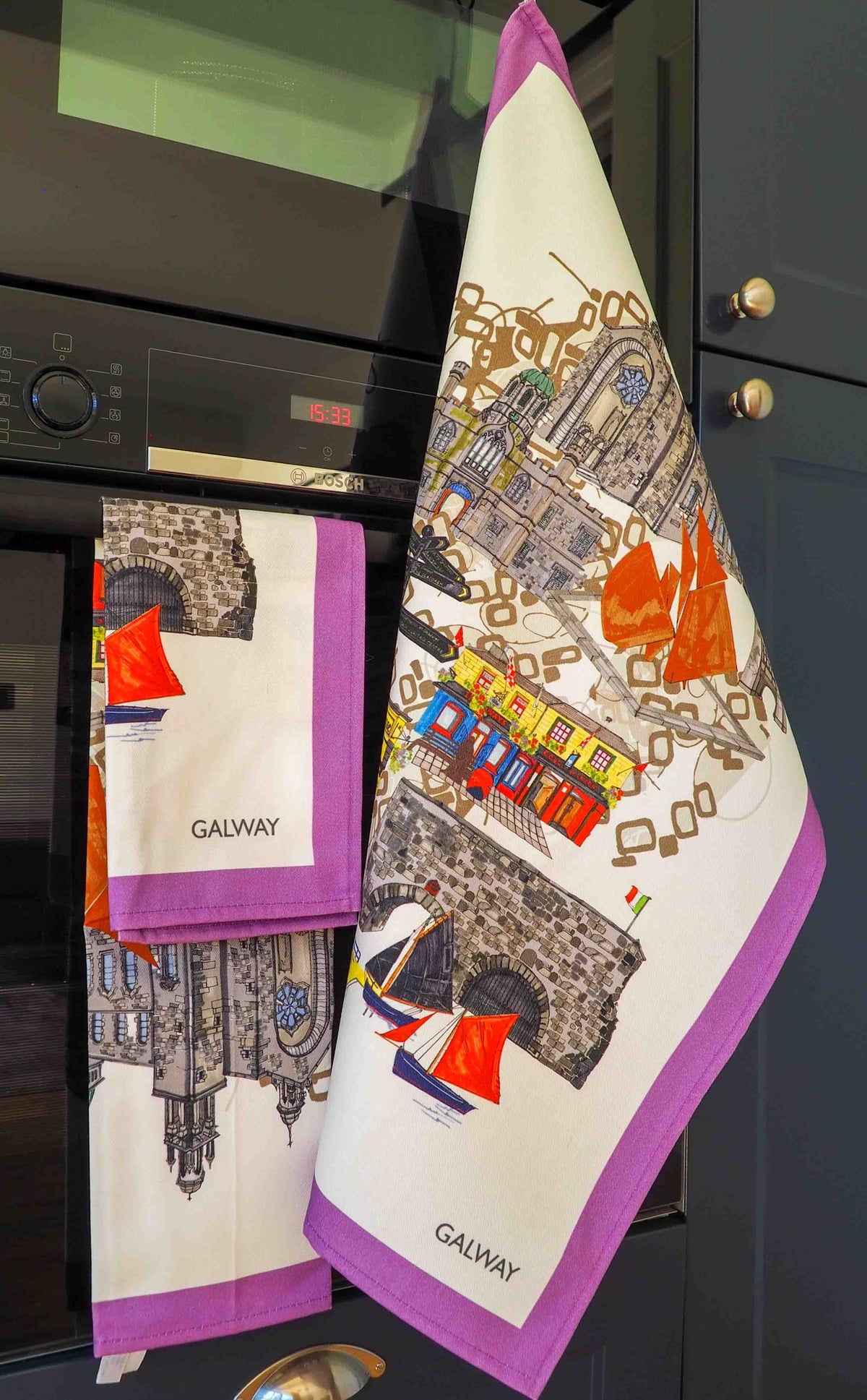 GALWAY CITY TEA TOWEL