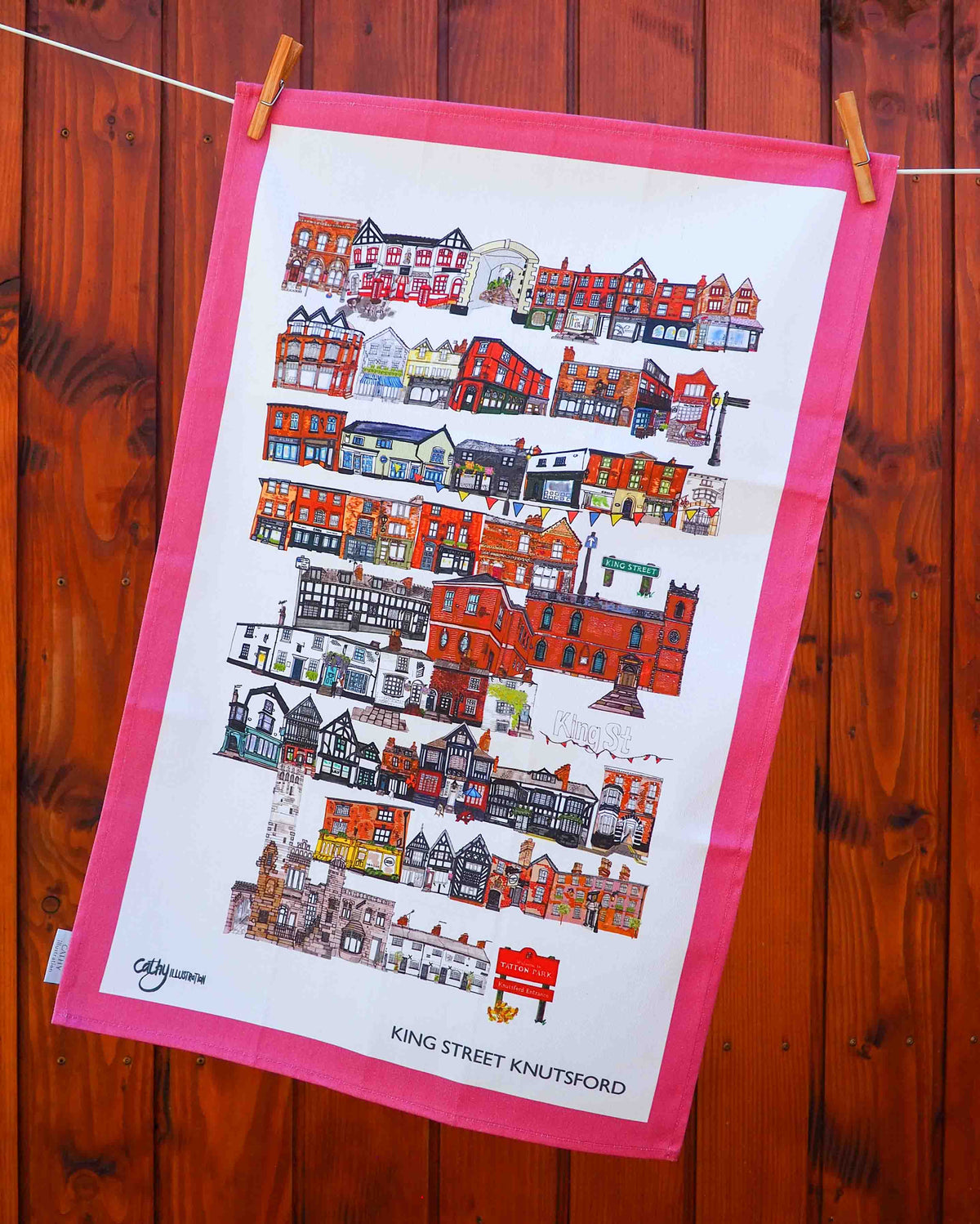 KNUTSFORD TEA TOWEL