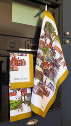 MACCLESFIELD ICONS TEA TOWEL