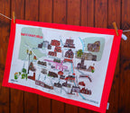 MACCLESFIELD MAP TEA TOWEL