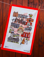 NANTWICH ICONS TEA TOWEL