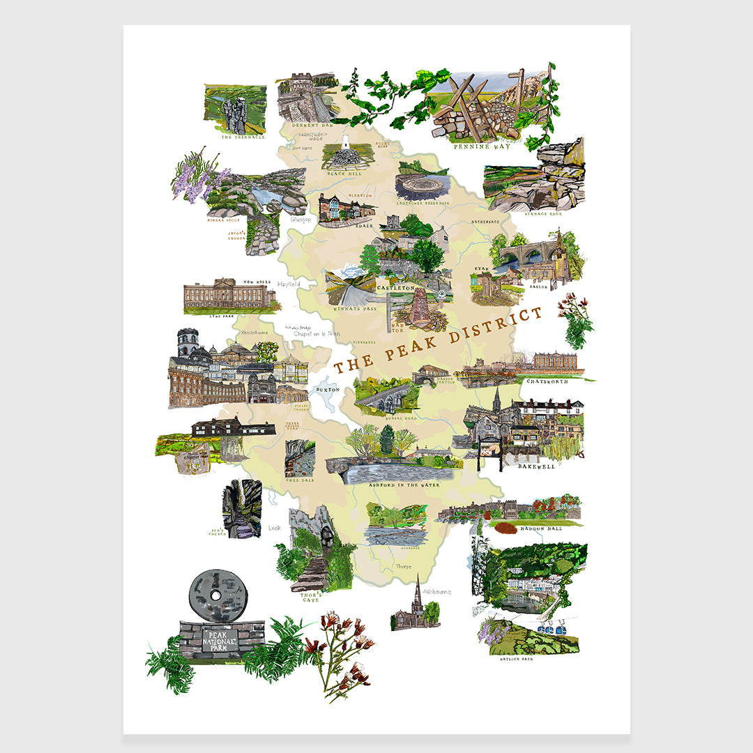 Peak District Map