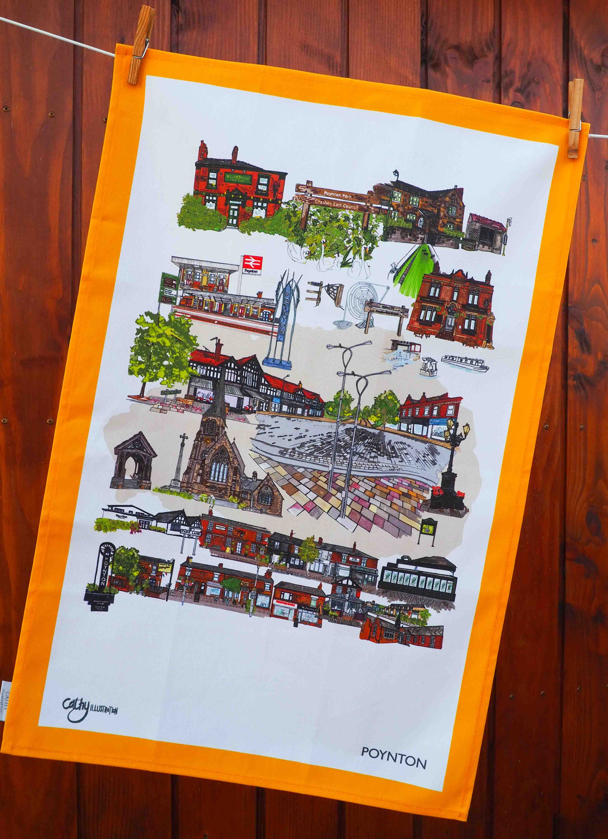 POYNTON TEA TOWEL