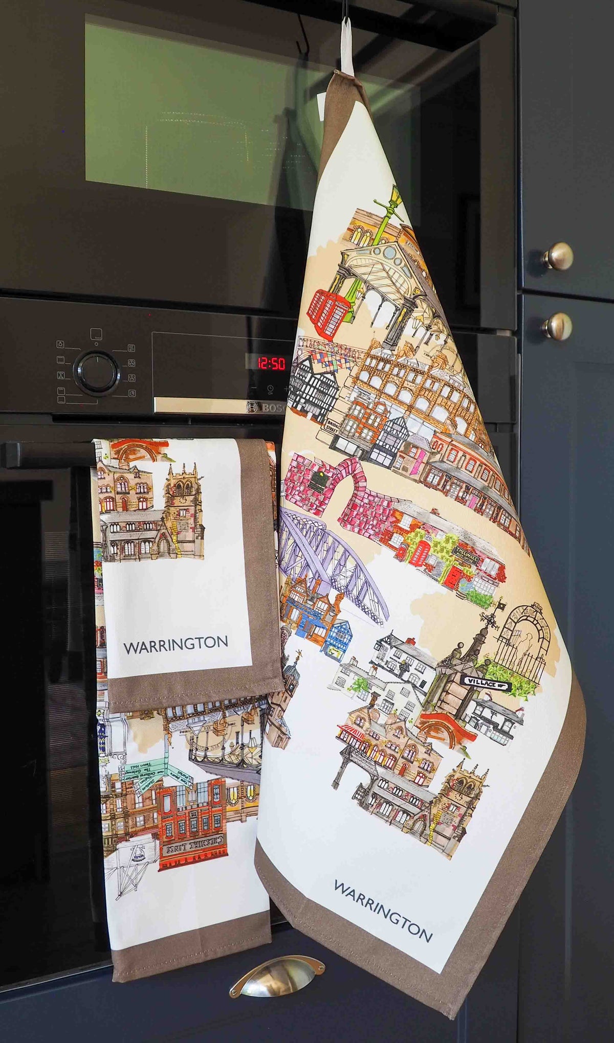 WARRINGTON TEA TOWEL